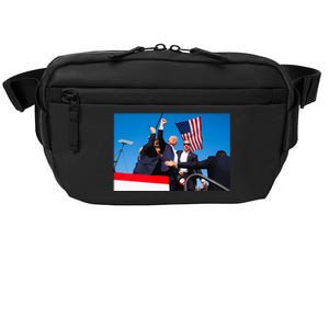 Trump Fist Pump Assassination Attempt Picture 2024 Crossbody Pack