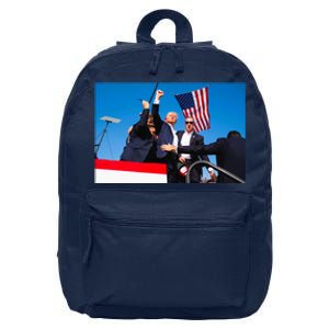 Trump Fist Pump Assassination Attempt Picture 2024 16 in Basic Backpack