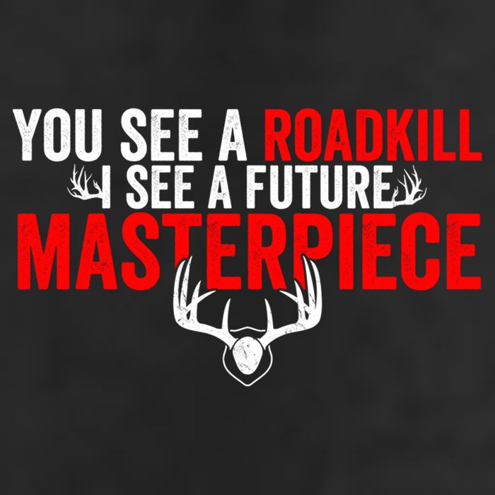 Taxidermy From Roadkill To Masterpiece Taxidermist Deer Gift 7 Panel Mesh Trucker Snapback Hat