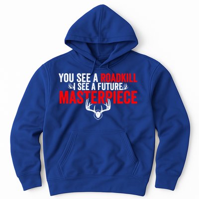 Taxidermy From Roadkill To Masterpiece Taxidermist Deer Gift Hoodie