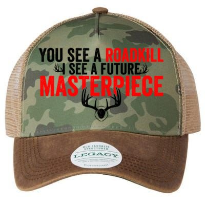 Taxidermy From Roadkill To Masterpiece Taxidermist Deer Gift Legacy Tie Dye Trucker Hat