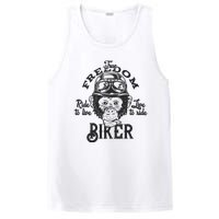 True Freedom Ride To Live Live To Ride Biker PosiCharge Competitor Tank