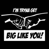 Team Full Rom IM Tryna Get Big Like You Button