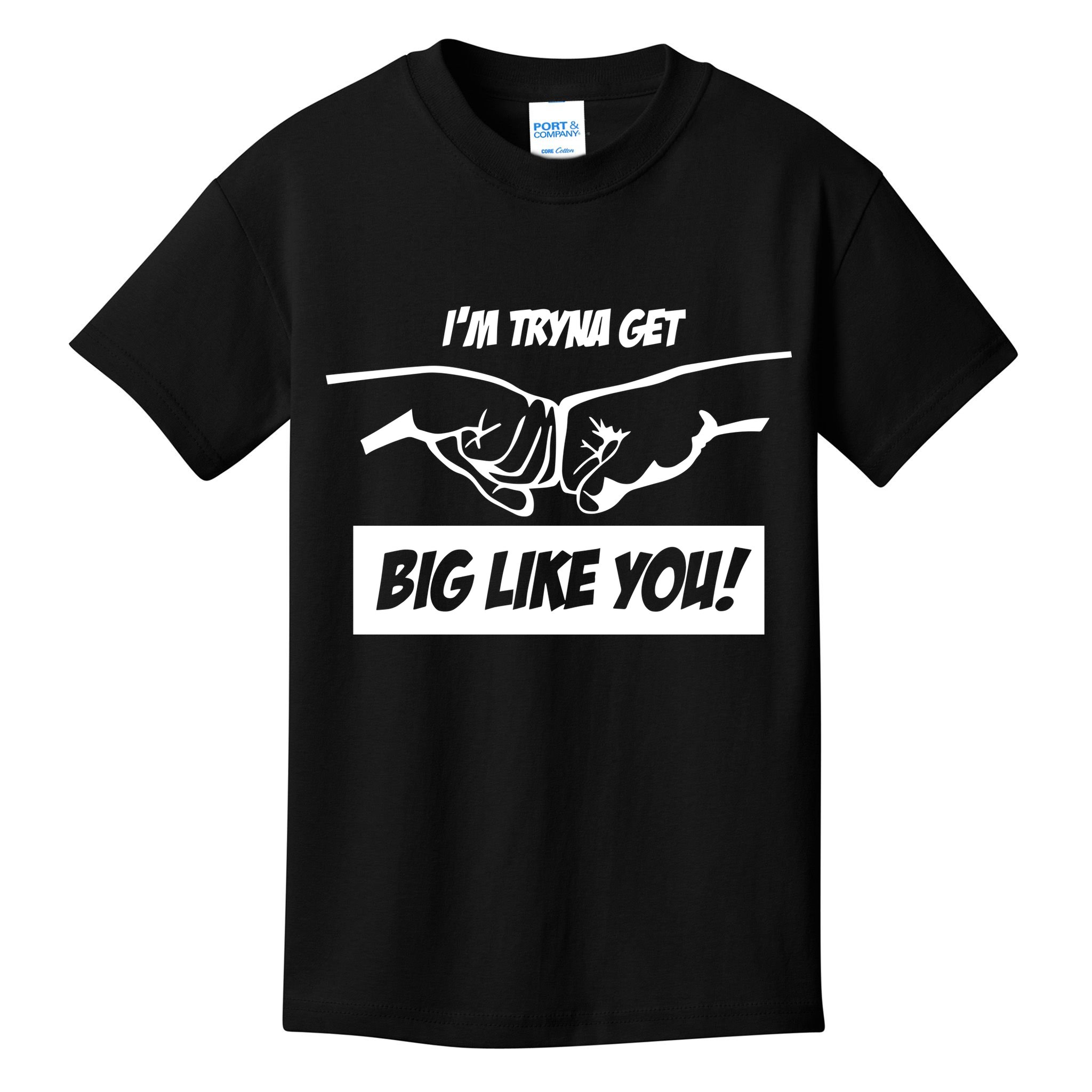 Team Full Rom IM Tryna Get Big Like You Kids T-Shirt