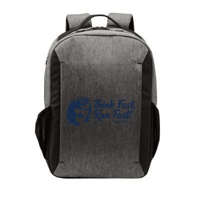 Think Fast Run Fast Vector Backpack
