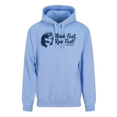 Think Fast Run Fast Unisex Surf Hoodie