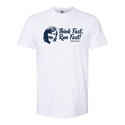 Think Fast Run Fast Softstyle CVC T-Shirt