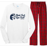 Think Fast Run Fast Long Sleeve Pajama Set