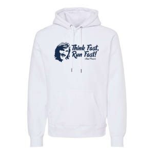 Think Fast Run Fast Premium Hoodie