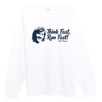 Think Fast Run Fast Premium Crewneck Sweatshirt