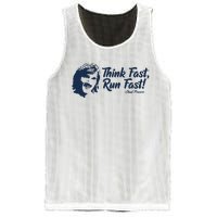 Think Fast Run Fast Mesh Reversible Basketball Jersey Tank