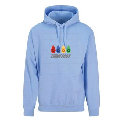 Think Fast Robots Unisex Surf Hoodie