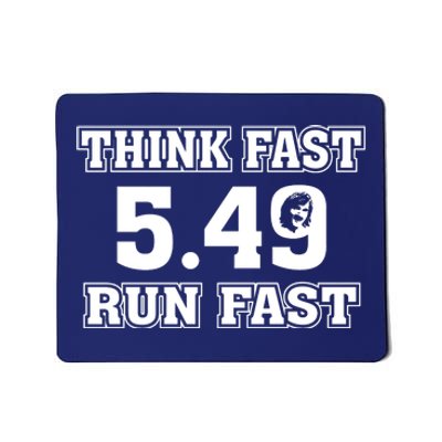 Think Fast Run Fast 5.49 Lover New York Pennsylvania Football Mousepad