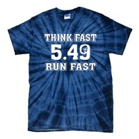 Think Fast Run Fast 5.49 Lover New York Pennsylvania Football Tie-Dye T-Shirt