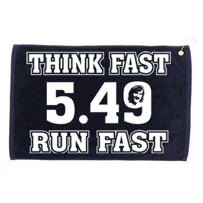 Think Fast Run Fast 5.49 Lover New York Pennsylvania Football Grommeted Golf Towel