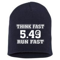 Think Fast Run Fast 5.49 Lover New York Pennsylvania Football Short Acrylic Beanie