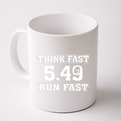 Think Fast Run Fast 5.49 Lover New York Pennsylvania Football Coffee Mug