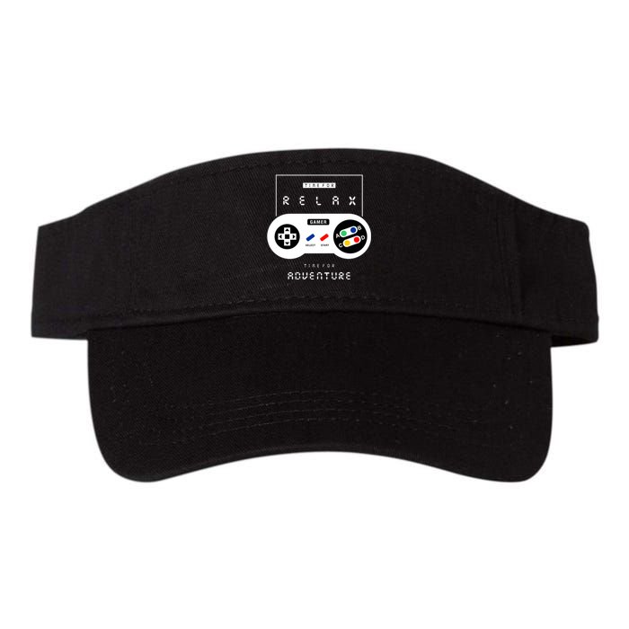 Time For Relax Time For Adventure Valucap Bio-Washed Visor