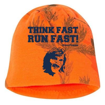 Think Fast Run Fast Chad Powers Kati - Camo Knit Beanie