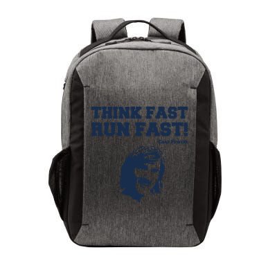 Think Fast Run Fast Chad Powers Vector Backpack