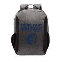 Think Fast Run Fast Chad Powers Vector Backpack