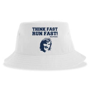 Think Fast Run Fast Chad Powers Sustainable Bucket Hat