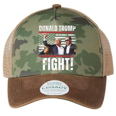 Trump Fight Rally Pennsylvania Legacy Tie Dye Trucker Hat