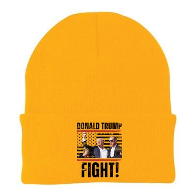 Trump Fight Rally Pennsylvania Knit Cap Winter Beanie