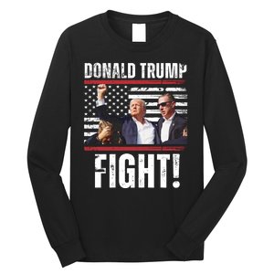 Trump Fight Rally Pennsylvania Long Sleeve Shirt