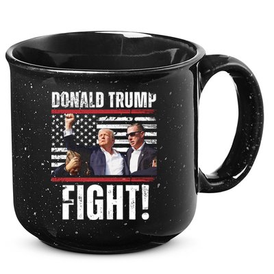 Trump Fight Rally Pennsylvania 15oz Campfire Ceramic Mug