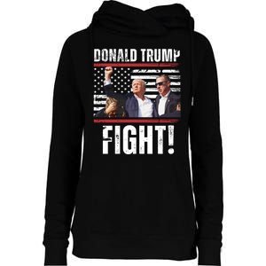 Trump Fight Rally Pennsylvania Womens Funnel Neck Pullover Hood