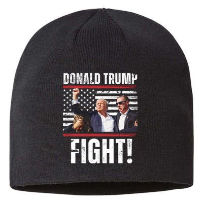 Trump Fight Rally Pennsylvania Sustainable Beanie