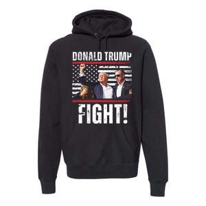 Trump Fight Rally Pennsylvania Premium Hoodie