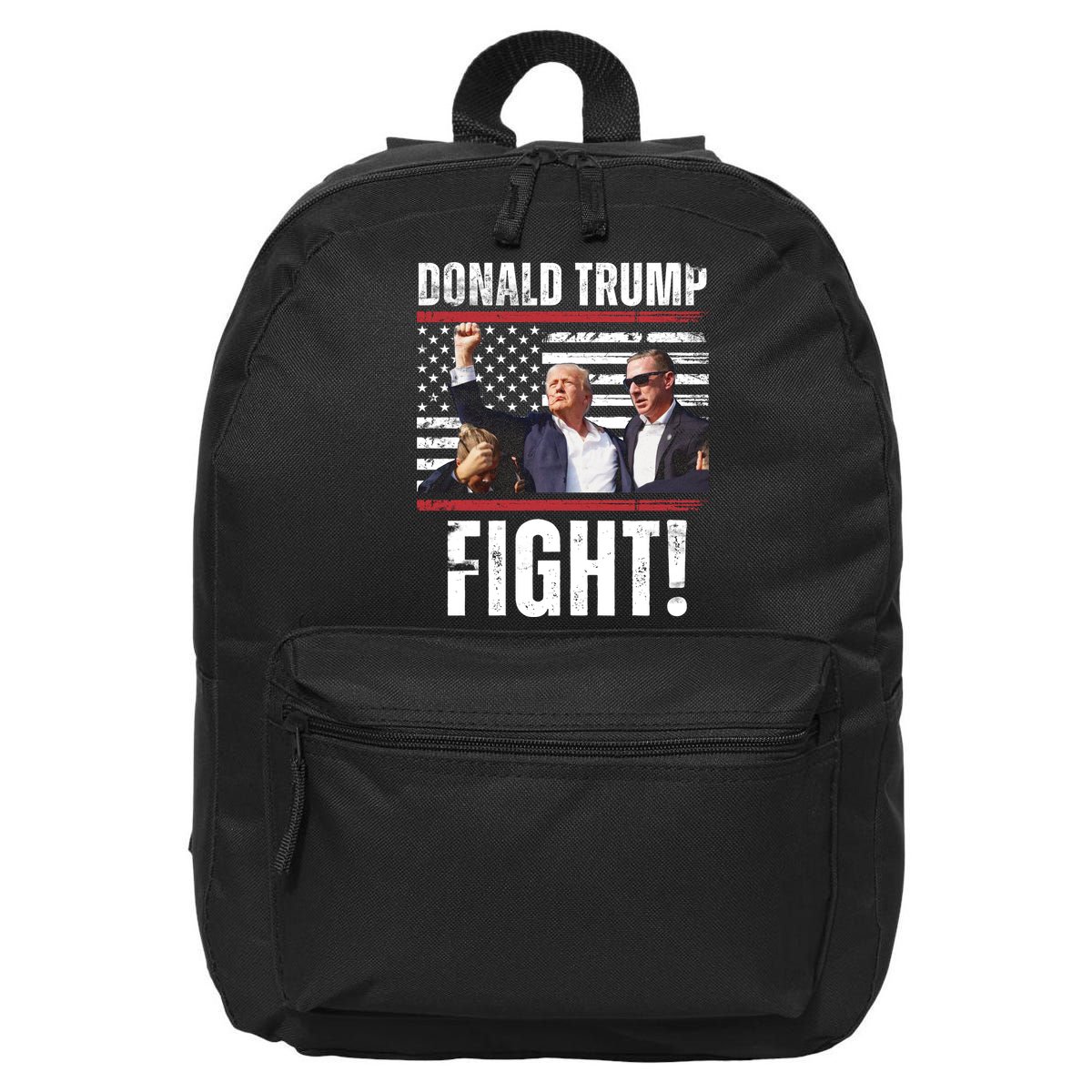 Trump Fight Rally Pennsylvania 16 in Basic Backpack