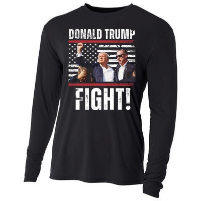 Trump Fight Rally Pennsylvania Cooling Performance Long Sleeve Crew