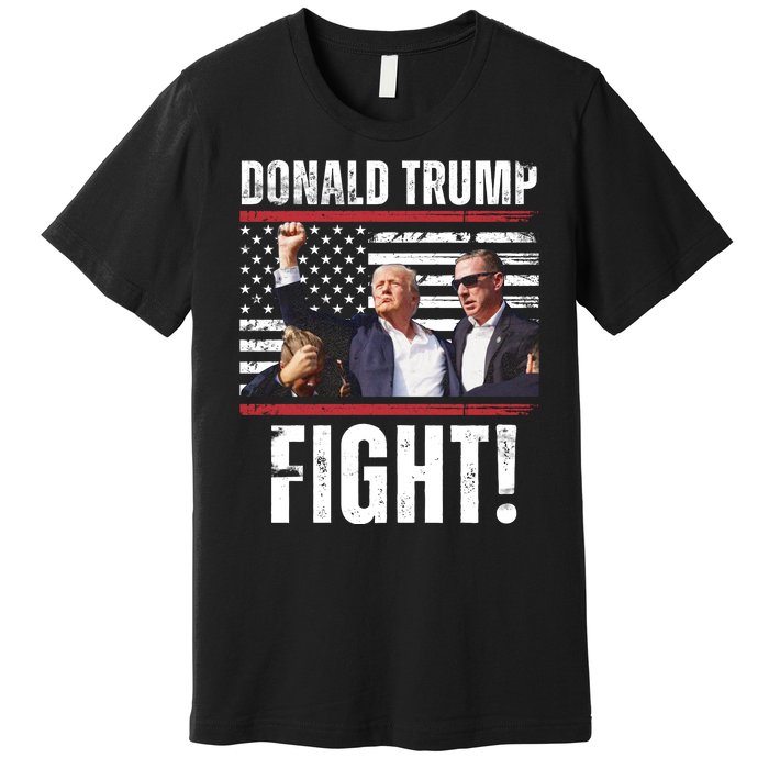 Trump Fight Rally Pennsylvania Premium T-Shirt