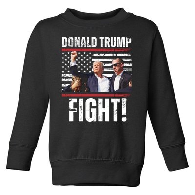 Trump Fight Rally Pennsylvania Toddler Sweatshirt