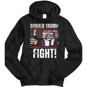 Trump Fight Rally Pennsylvania Tie Dye Hoodie