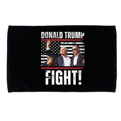 Trump Fight Rally Pennsylvania Microfiber Hand Towel