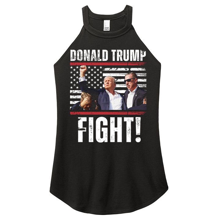 Trump Fight Rally Pennsylvania Women's Perfect Tri Rocker Tank