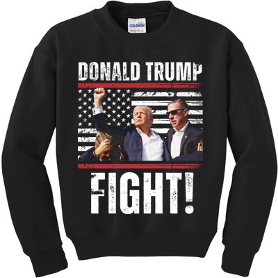 Trump Fight Rally Pennsylvania Kids Sweatshirt
