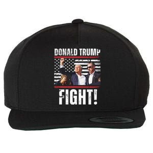 Trump Fight Rally Pennsylvania Wool Snapback Cap