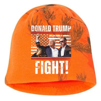 Trump Fight Rally Pennsylvania Kati - Camo Knit Beanie