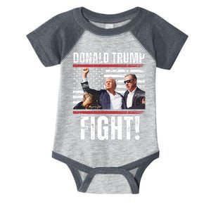 Trump Fight Rally Pennsylvania Infant Baby Jersey Bodysuit