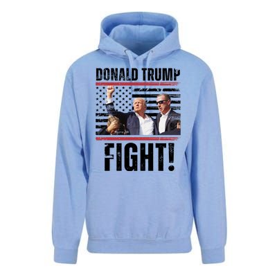 Trump Fight Rally Pennsylvania Unisex Surf Hoodie