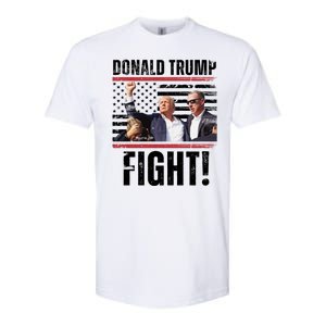 Trump Fight Rally Pennsylvania Softstyle CVC T-Shirt