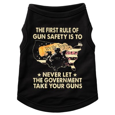 The First Rule Of Gun Safety Is To Never Let Doggie Tank