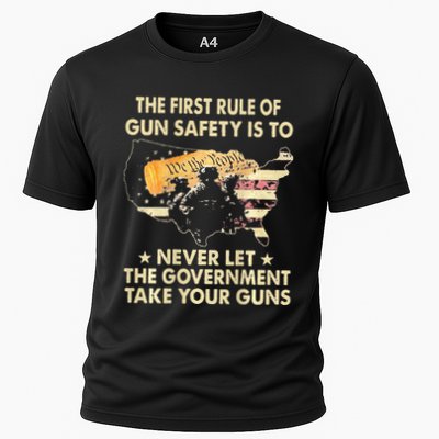 The First Rule Of Gun Safety Is To Never Let Performance Shirt