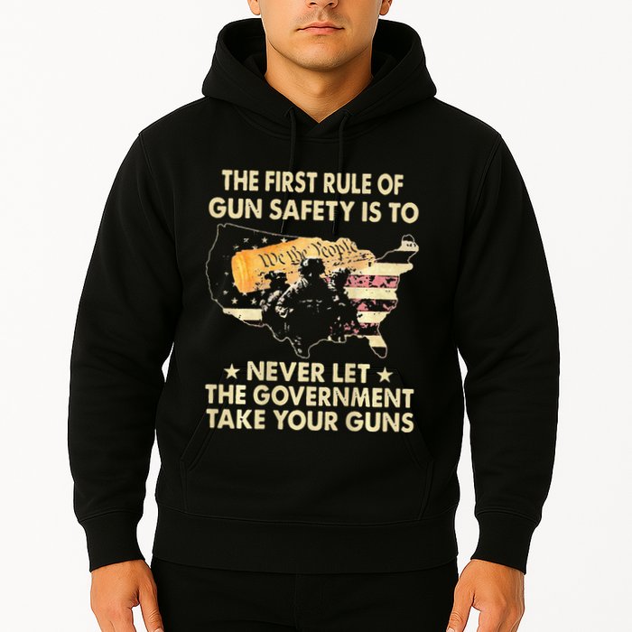 The First Rule Of Gun Safety Is To Never Let Hoodie