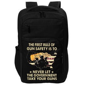 The First Rule Of Gun Safety Is To Never Let Impact Tech Backpack